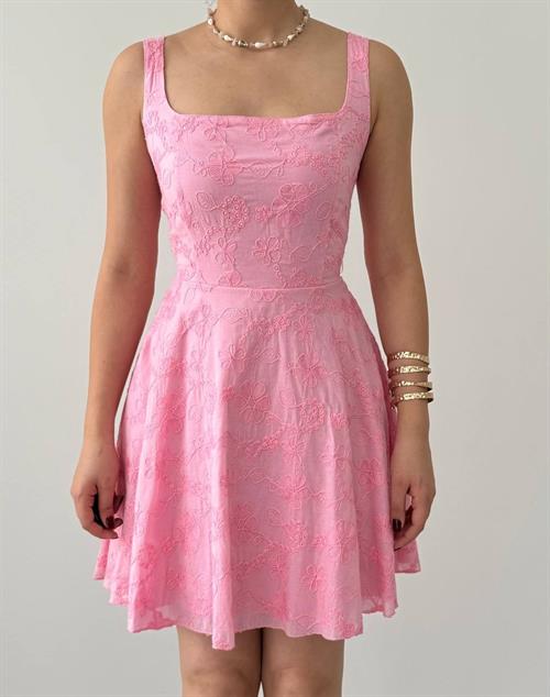 Lyro Flower Embroidered Dress