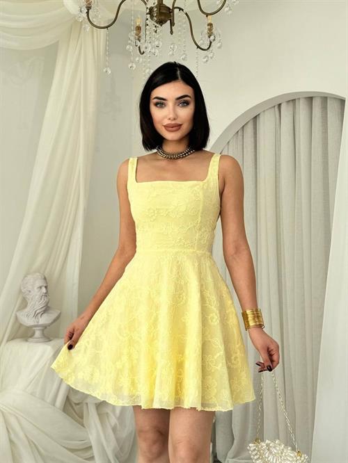 Lyro Flower Embroidered Dress