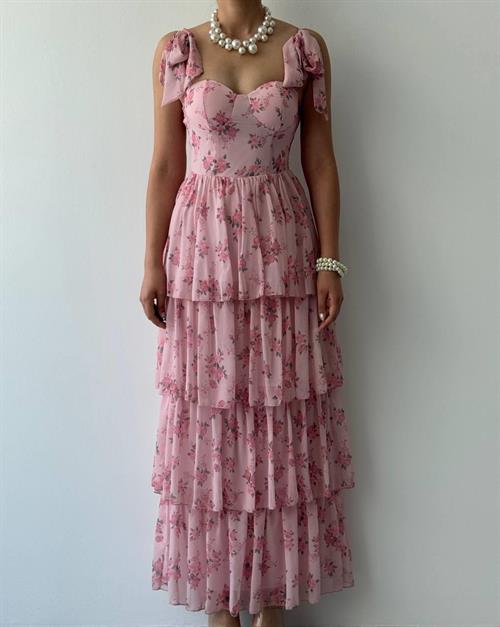 Mafe Shoulder Tie Dress