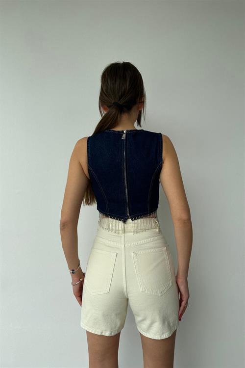 Wholesale Six-Chain Blouse - Blue