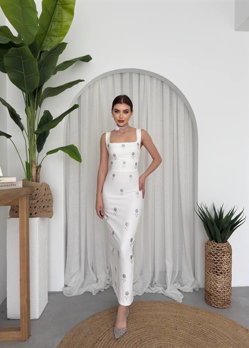 Ners Stone Detailed Dress