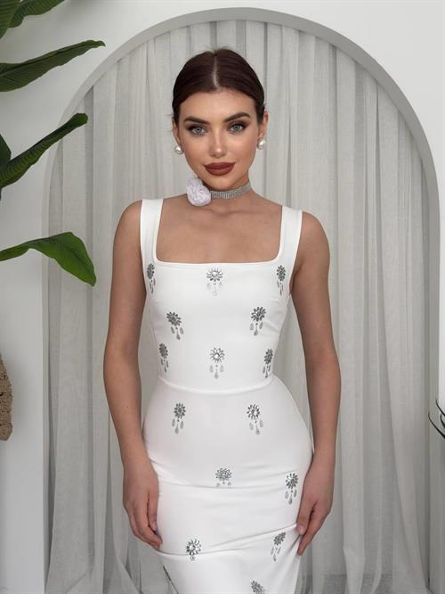 Ners Stone Detailed Dress