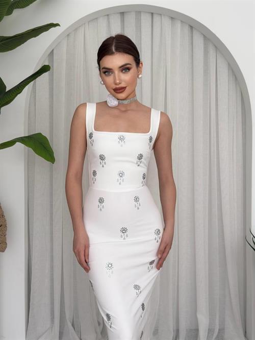 Ners Stone Detailed Dress