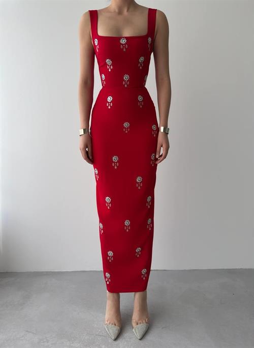 Ners Stone Detailed Dress