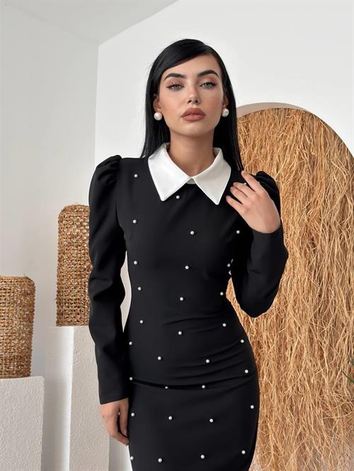 Noi Pearl Detailed Dress