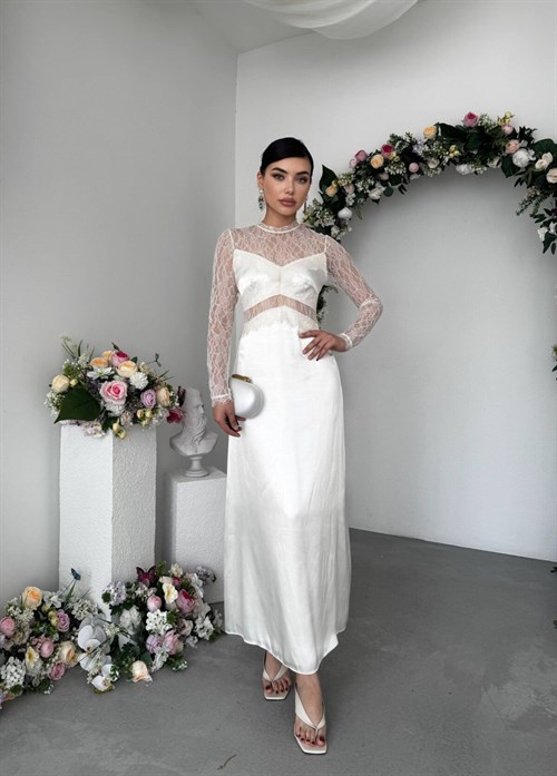 Nori Transparent Dress