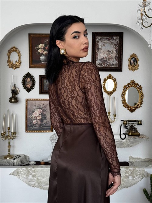 Nori Transparent Dress