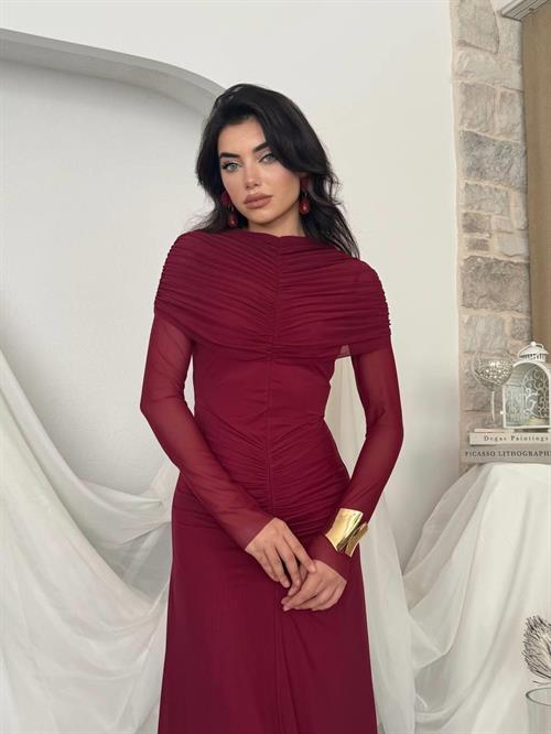 Novia Pleated Dress