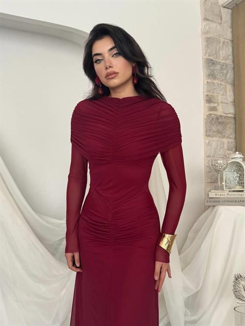 Novia Pleated Dress