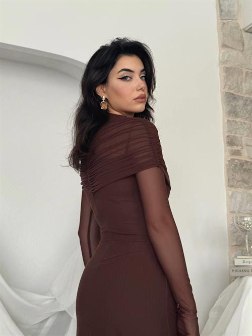 Novia Pleated Dress