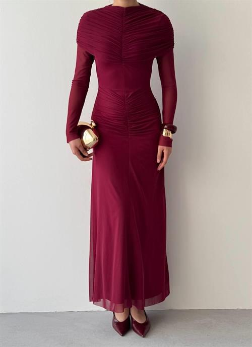 Novia Pleated Dress