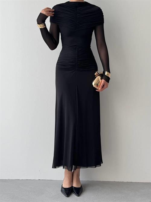 Novia Pleated Dress