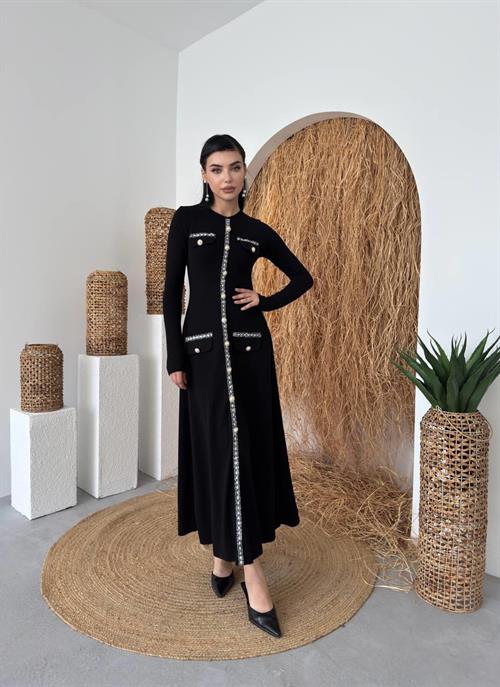 Orla Button Detailed Dress