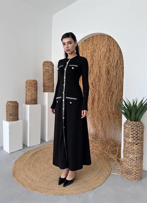 Orla Button Detailed Dress
