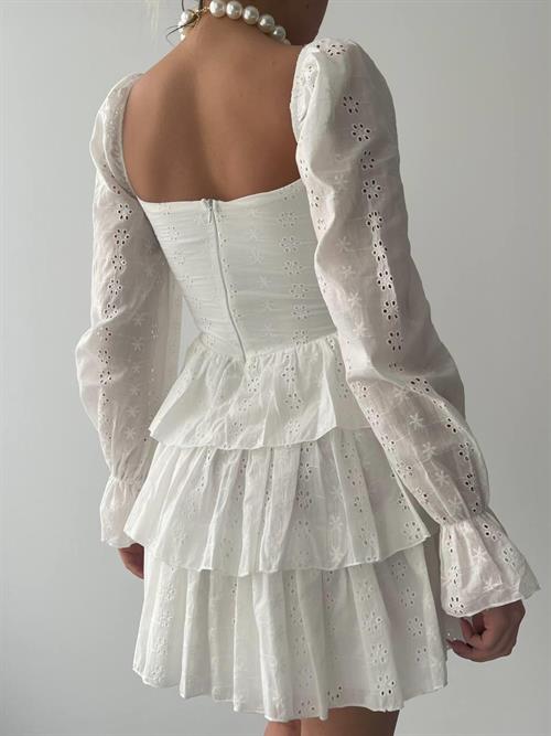 Wholesale Oxfo Breast Tie Dress