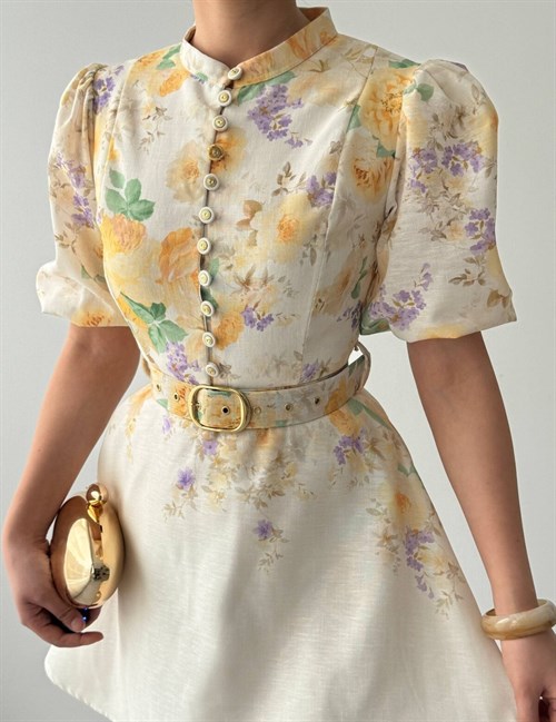 Pana Belt Detail Dress