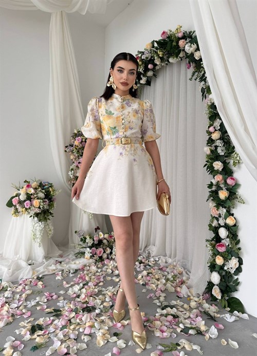 Pana Belt Detail Dress