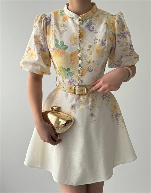 Pana Belt Detail Dress