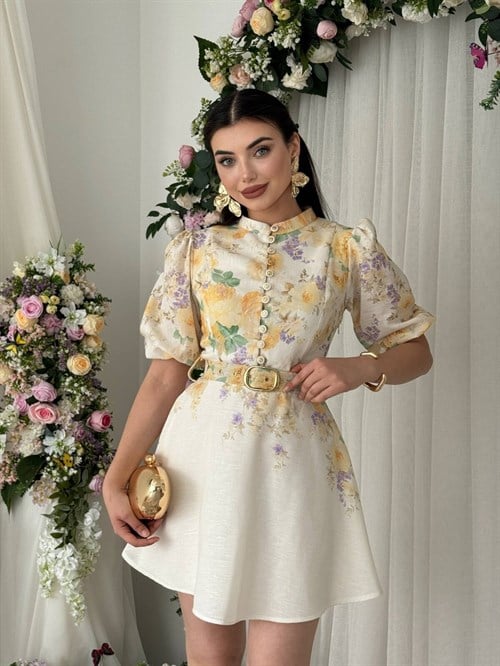 Pana Belt Detail Dress