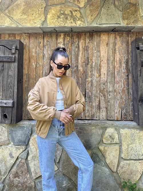 Wholesale Camel Bomber Jacket