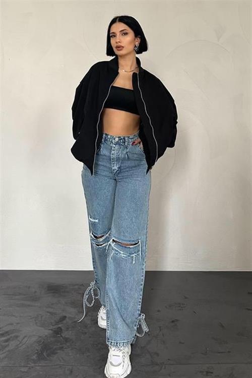 Wholesale Black Bomber Jacket