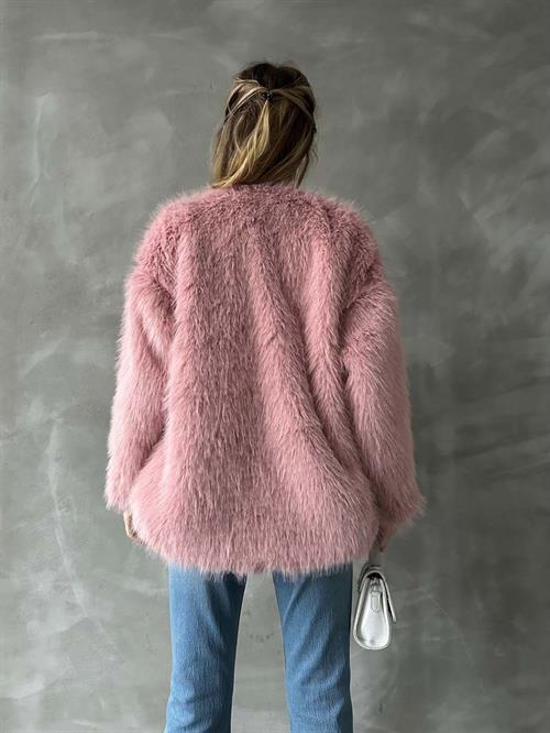 Plush Wholesale Coat - Powder