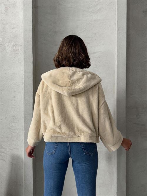 Plush Wholesale Coat - Stone