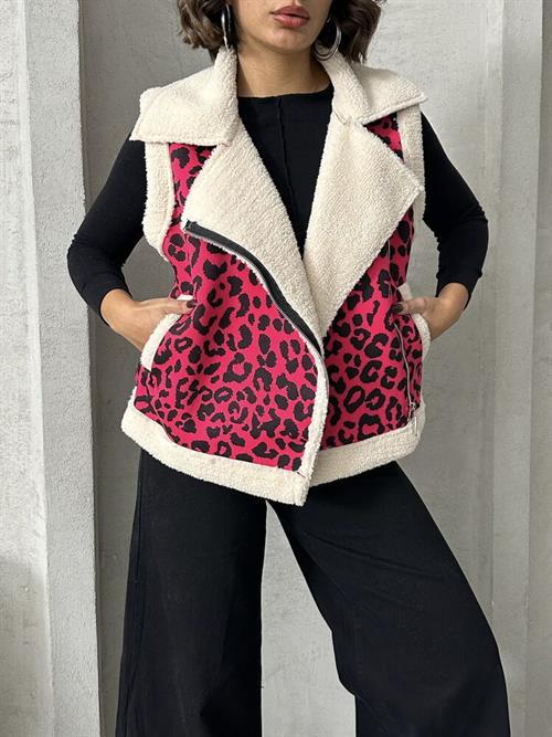 Plush Wholesale Vest - Fujya Black