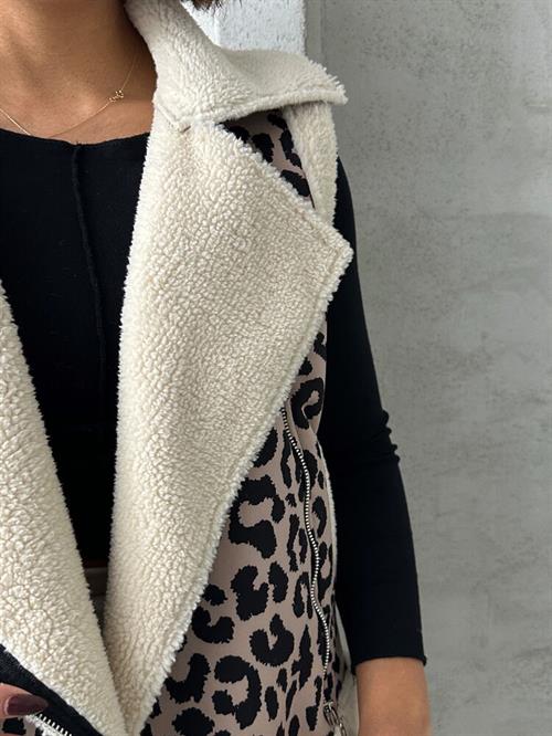 Plush Wholesale Vest - Stone Black