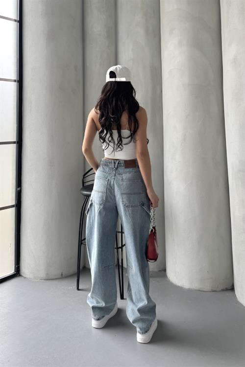 Pensli Baggy Kot Pantolon