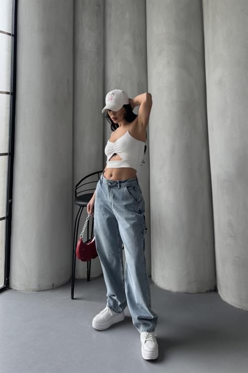 Pensli Baggy Kot Pantolon