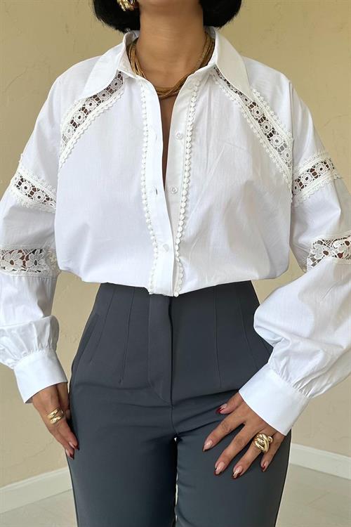 Wholesale Smoke Gray Skinny Pants