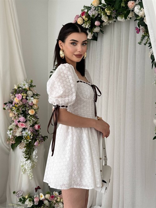Preas Dress with Ribbon Detail