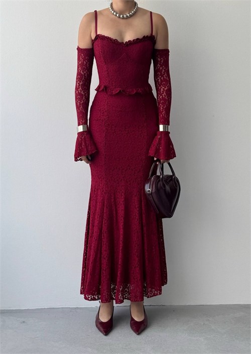 Rense Dress with Cord Strap Detail