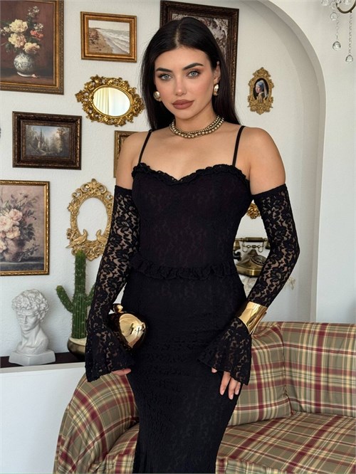 Rense Dress with Cord Strap Detail