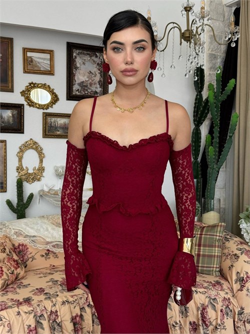 Rense Dress with Cord Strap Detail