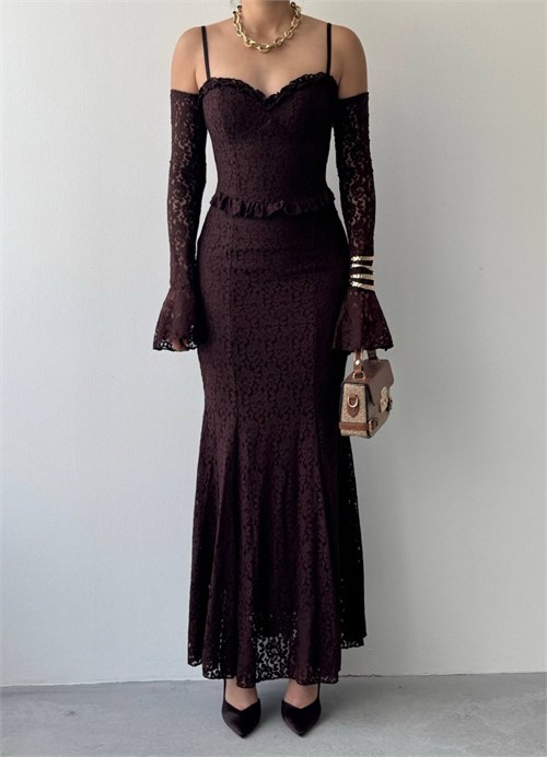 Rense Dress with Cord Strap Detail