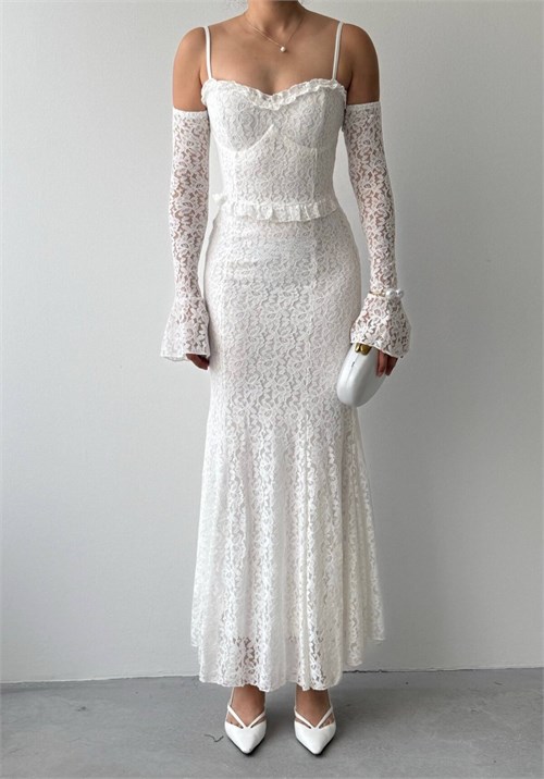 Rense Dress with Cord Strap Detail