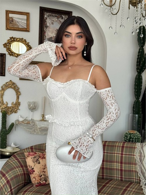 Rense Dress with Cord Strap Detail