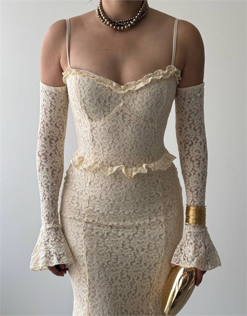 Rense Dress with Cord Strap Detail