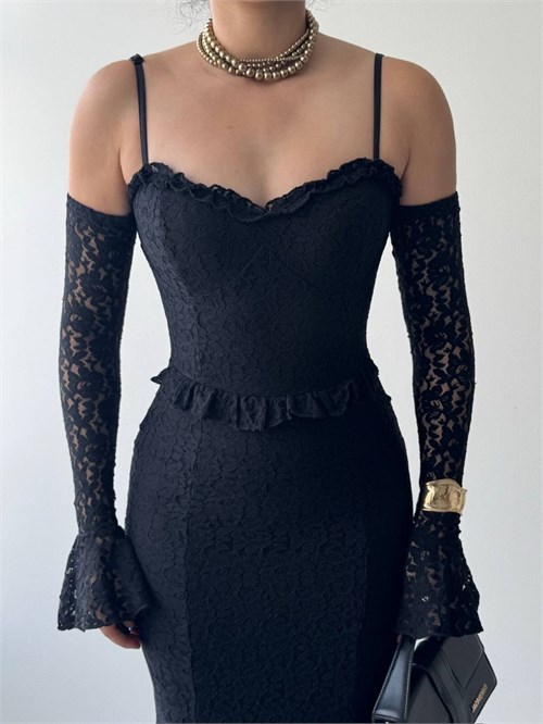 Rense Dress with Cord Strap Detail