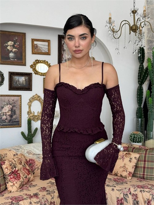 Rense Dress with Cord Strap Detail