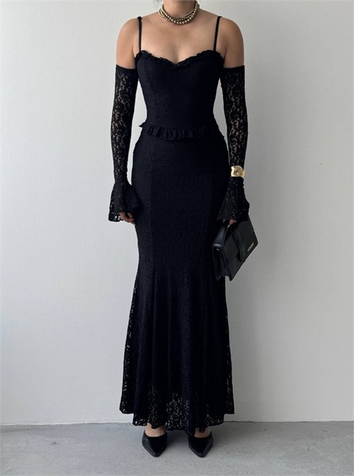 Rense Dress with Cord Strap Detail