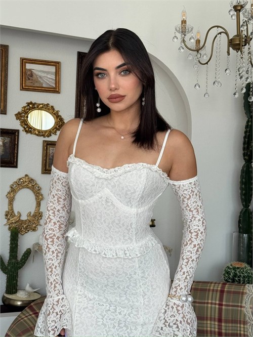 Rense Dress with Cord Strap Detail
