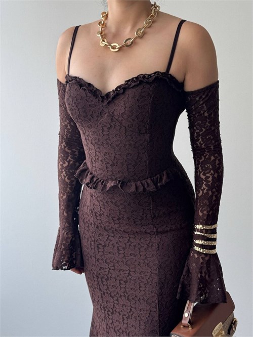 Rense Dress with Cord Strap Detail