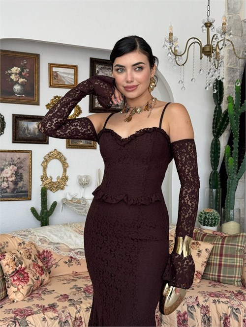 Rense Dress with Cord Strap Detail