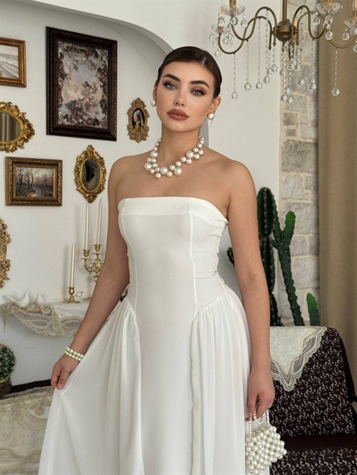 Reny Strapless Dress