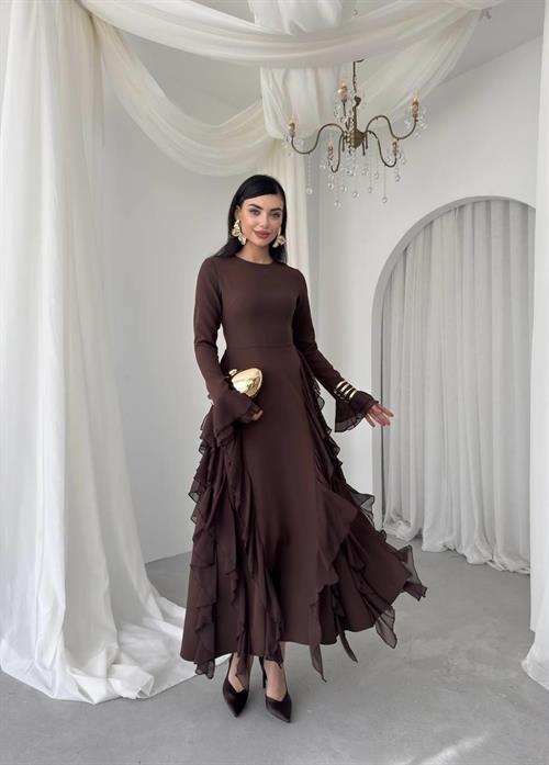 Ruffle Detail Dress