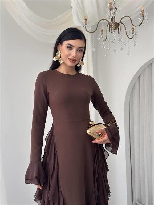 Ruffle Detail Dress
