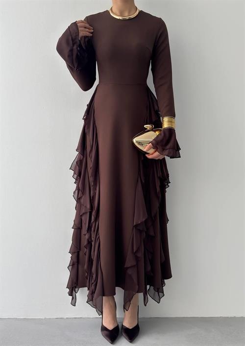 Ruffle Detail Dress